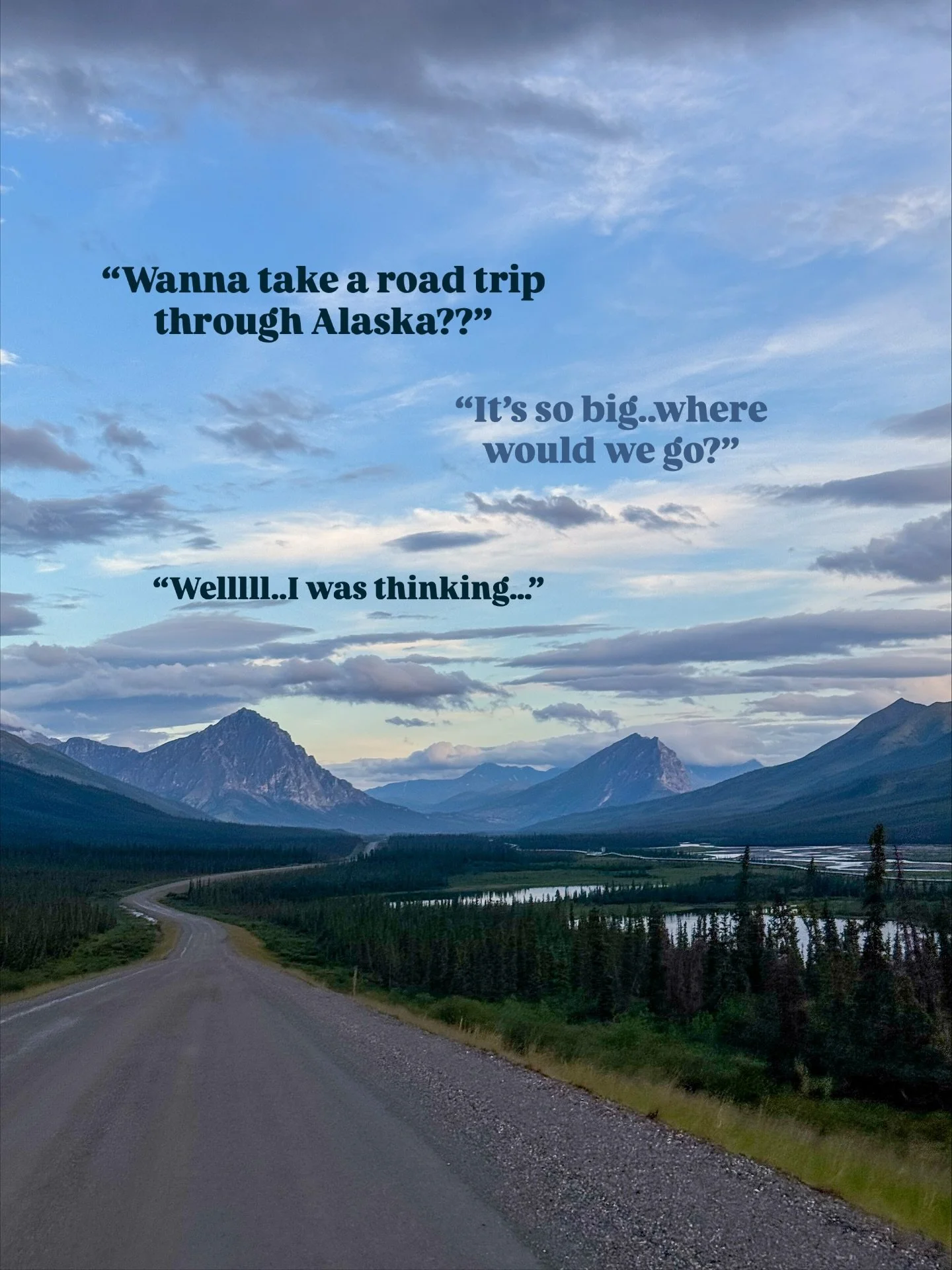 Our Alaska road trip itinerary is LIVE 👇🎉

➡️Send this to someone you want to visit Alaska with!

After spending two months in Alaska, we have been working hard to form the PERFECT two-week Alaska road trip itinerary and we finally did it! This is 