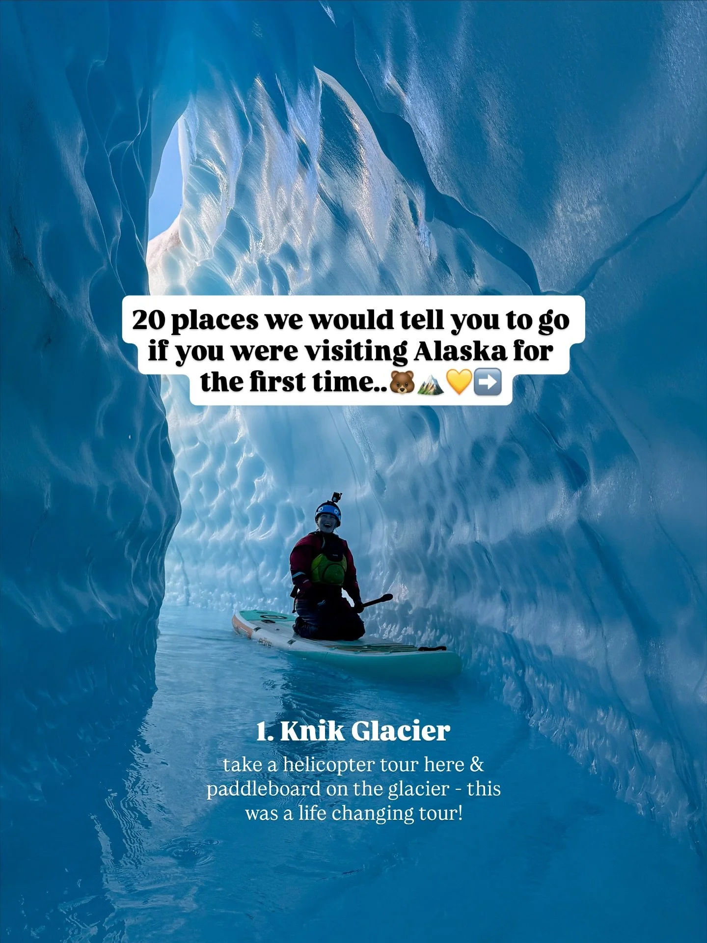 Send this to someone you want to visit Alaska with 🥹👇

We will never stop recommending a trip to Alaska 😅 this is truly one of those destinations that never leaves you, we think about this state every single day. 

If you want to visit &amp; have 