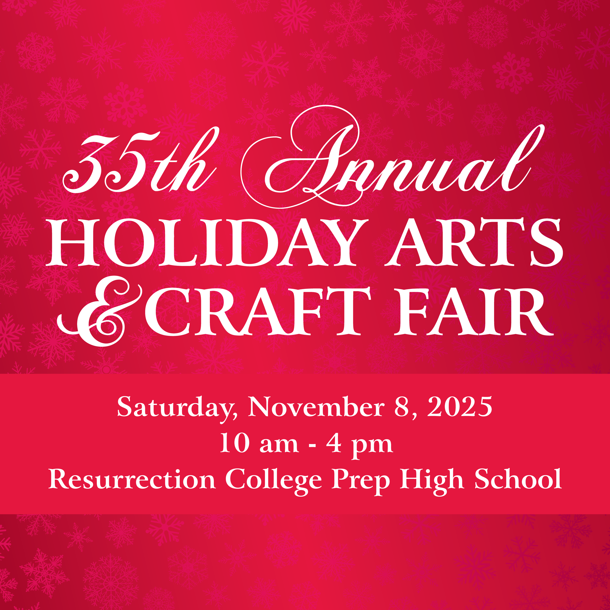 Holiday arts & crafts fair