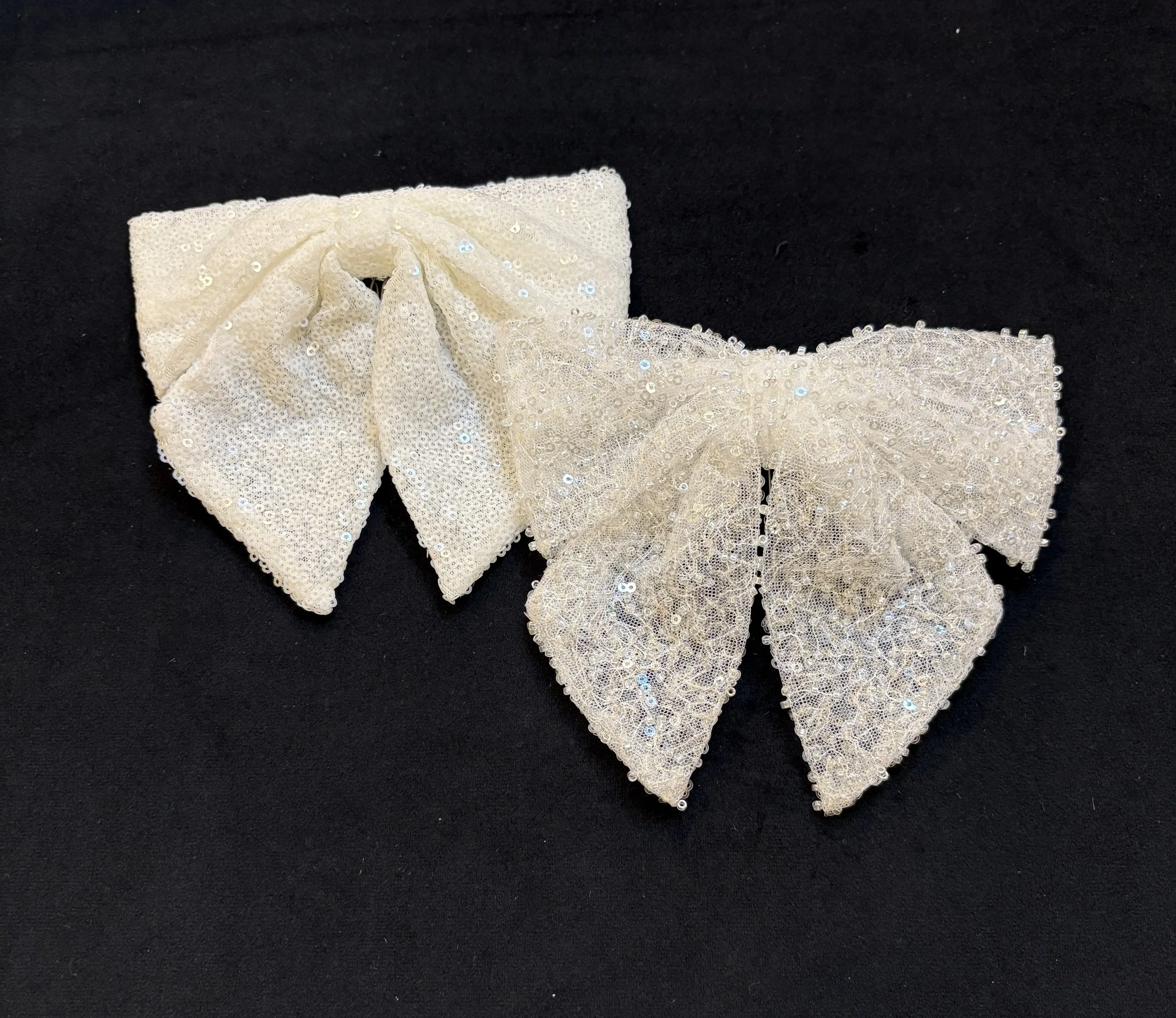 Sequins Bows on Comb
$25 each