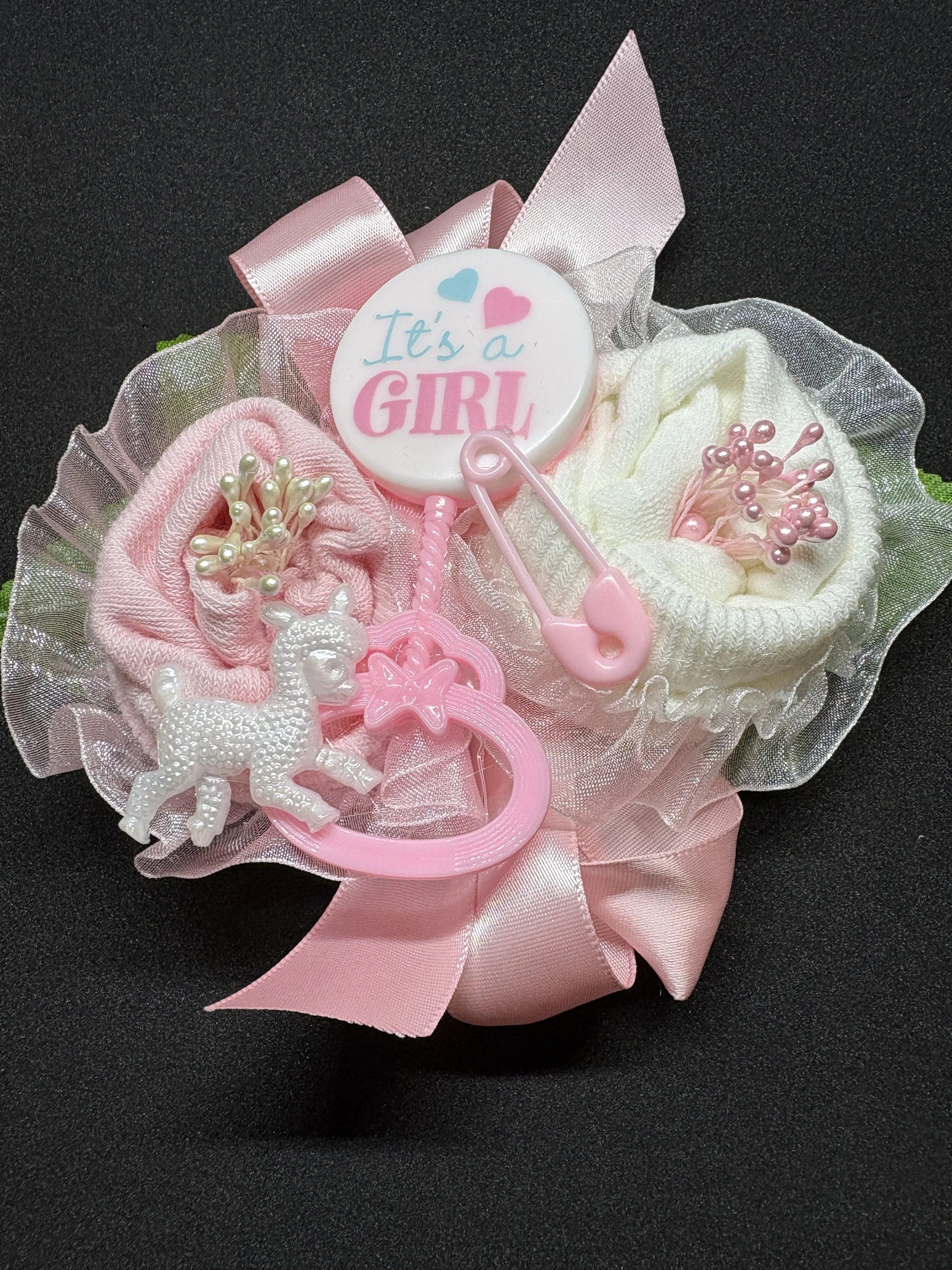 Baby Sock Corsage
$25
