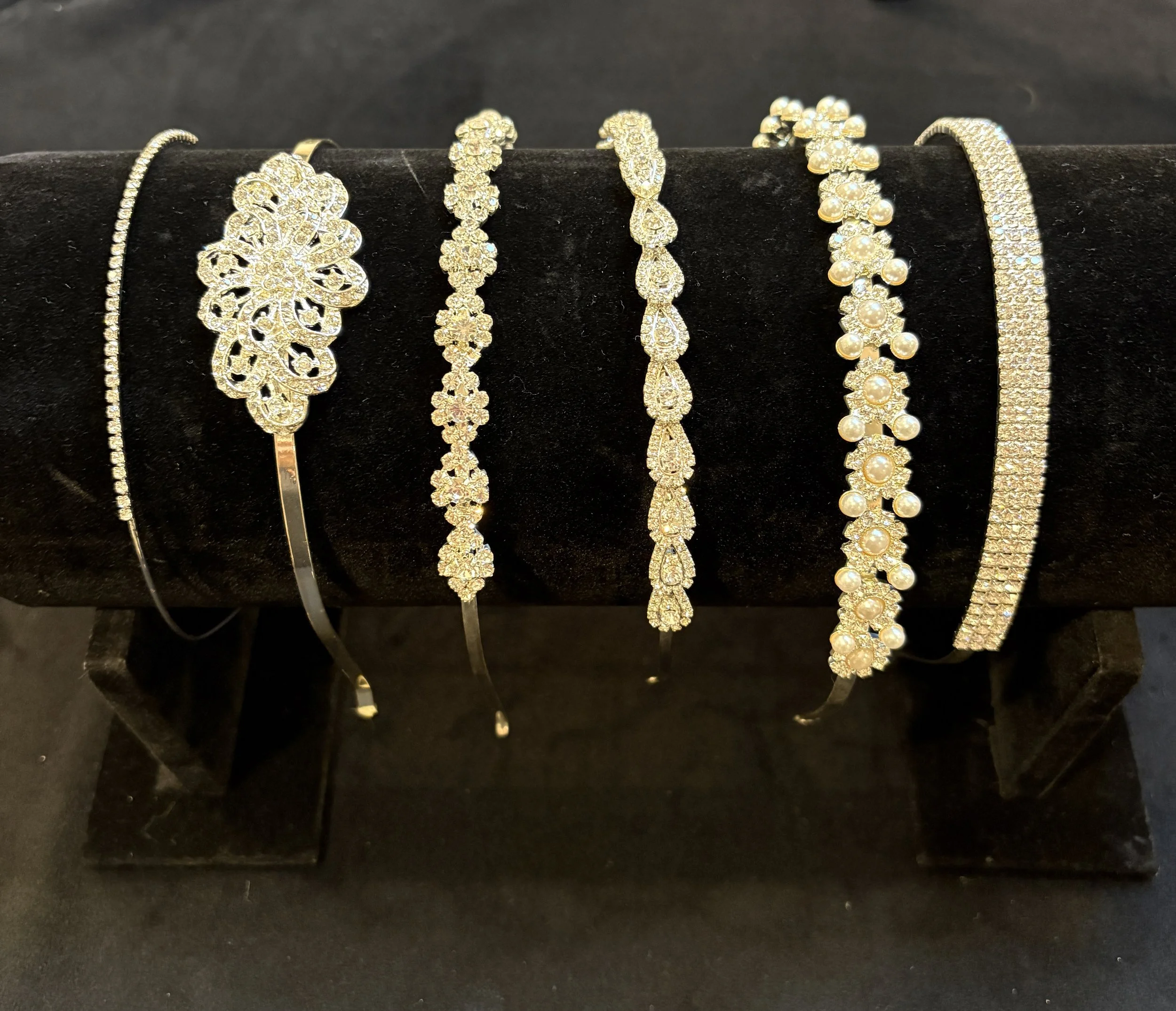 Various Metal Rhinestone Headbands
$15 each