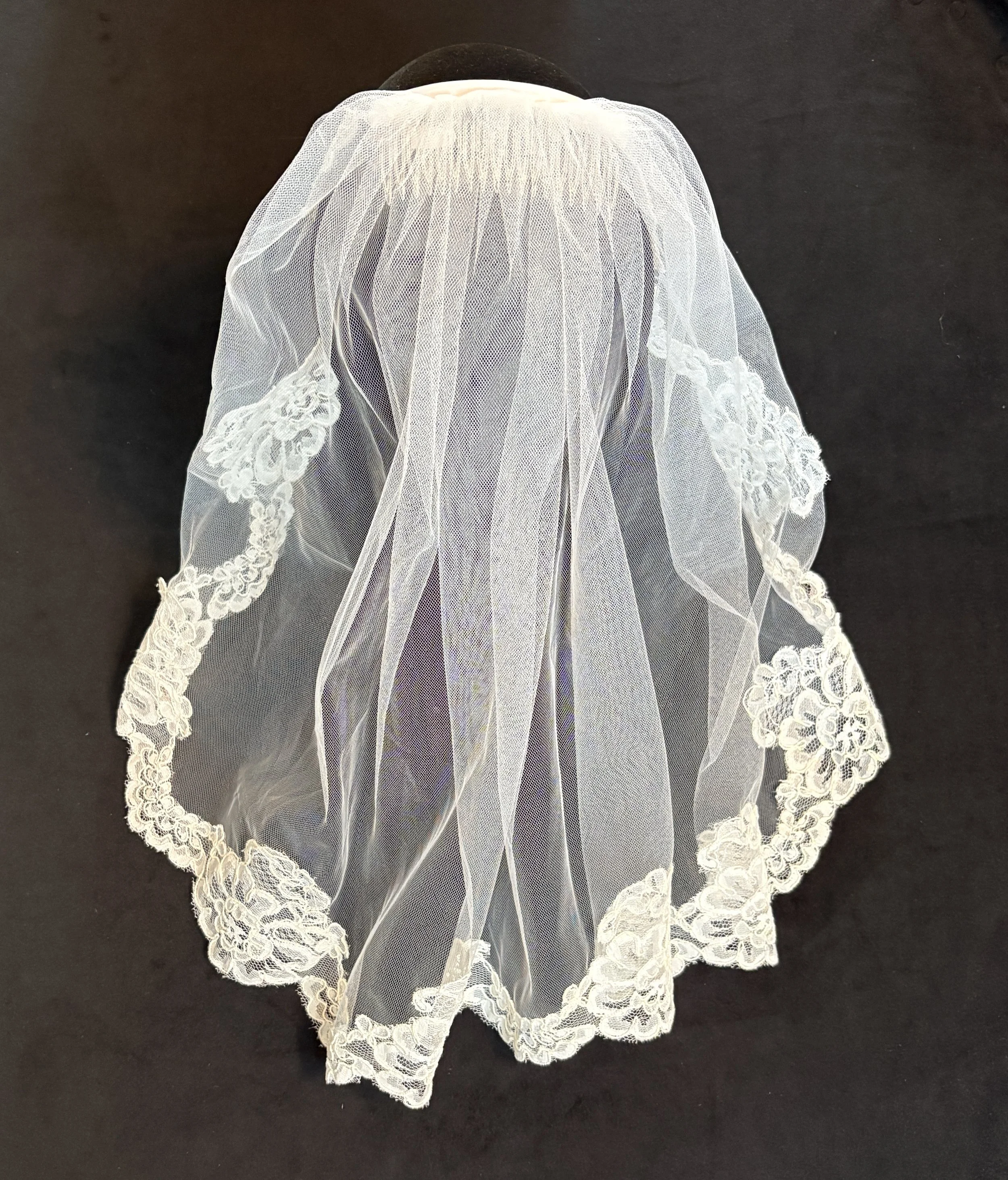 French Lace Iridescent Thread on Comb
$60