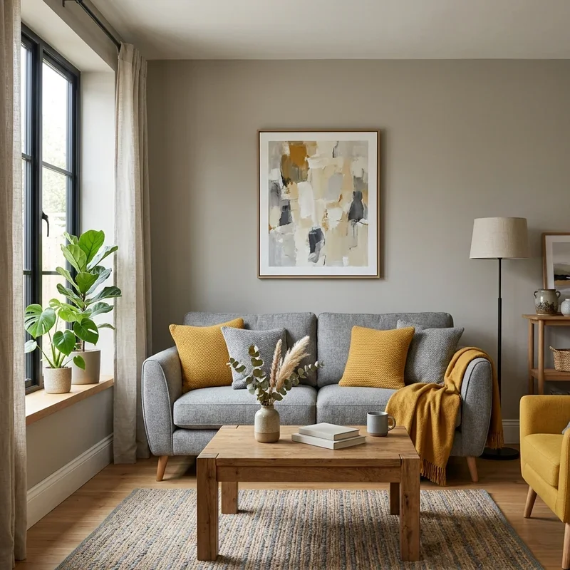 Mustard Living Room Ideas