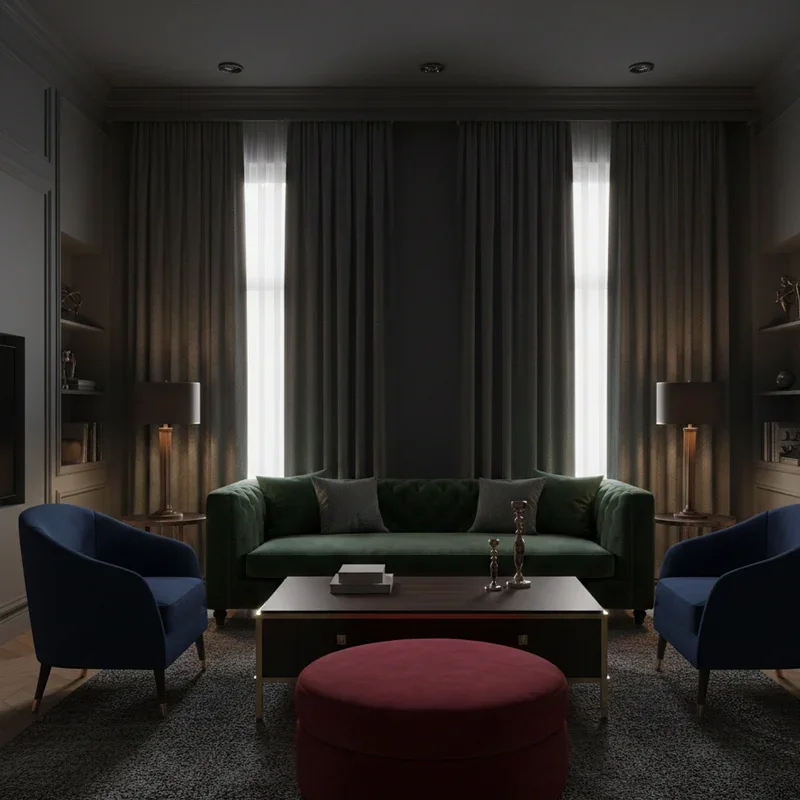 Dark Living Room Ideas