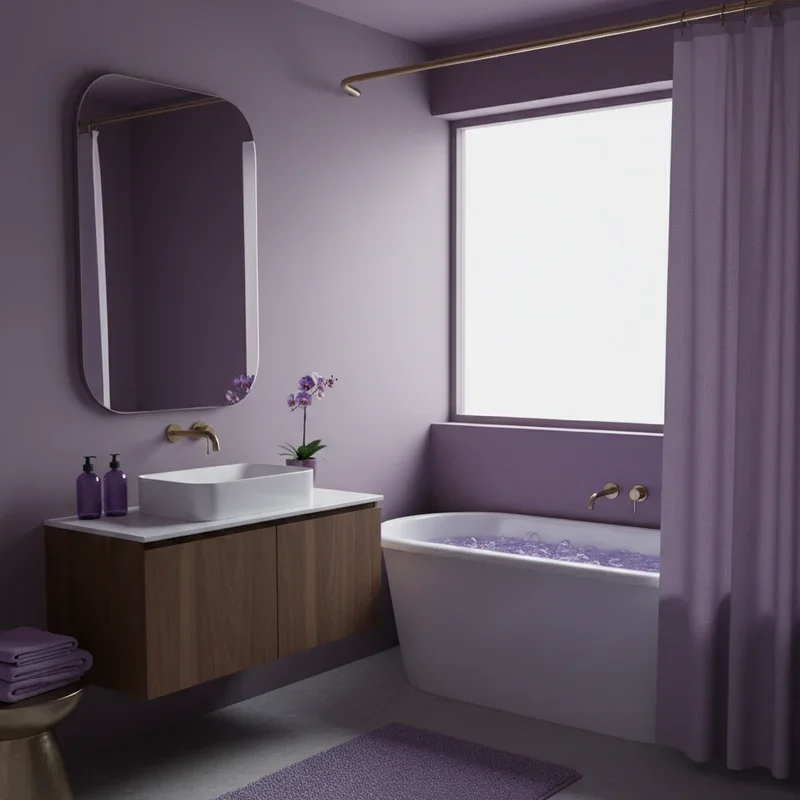 16 Purple Bathroom Ideas for Stylish Makeovers