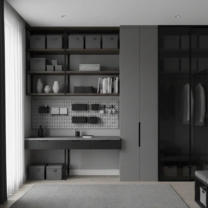Black and Gray Room Ideas