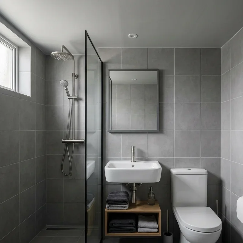 Low Ceiling Bathroom Ideas