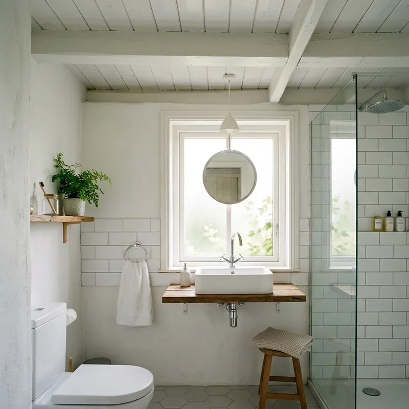 Low Ceiling Bathroom Ideas