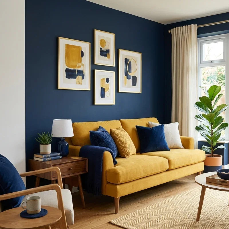 Mustard Living Room Ideas