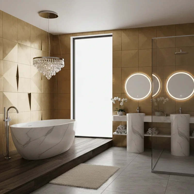 Glam Bathroom Ideas