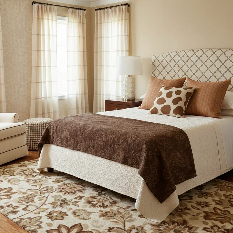 Cream and Brown Bedroom Ideas