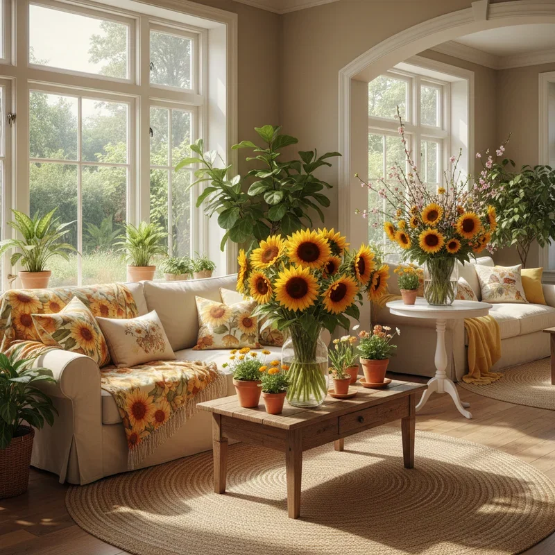 Sunflower Room Ideas