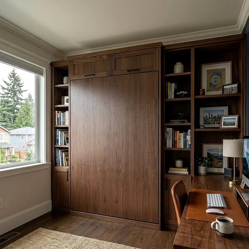 Office with Murphy Bed Ideas