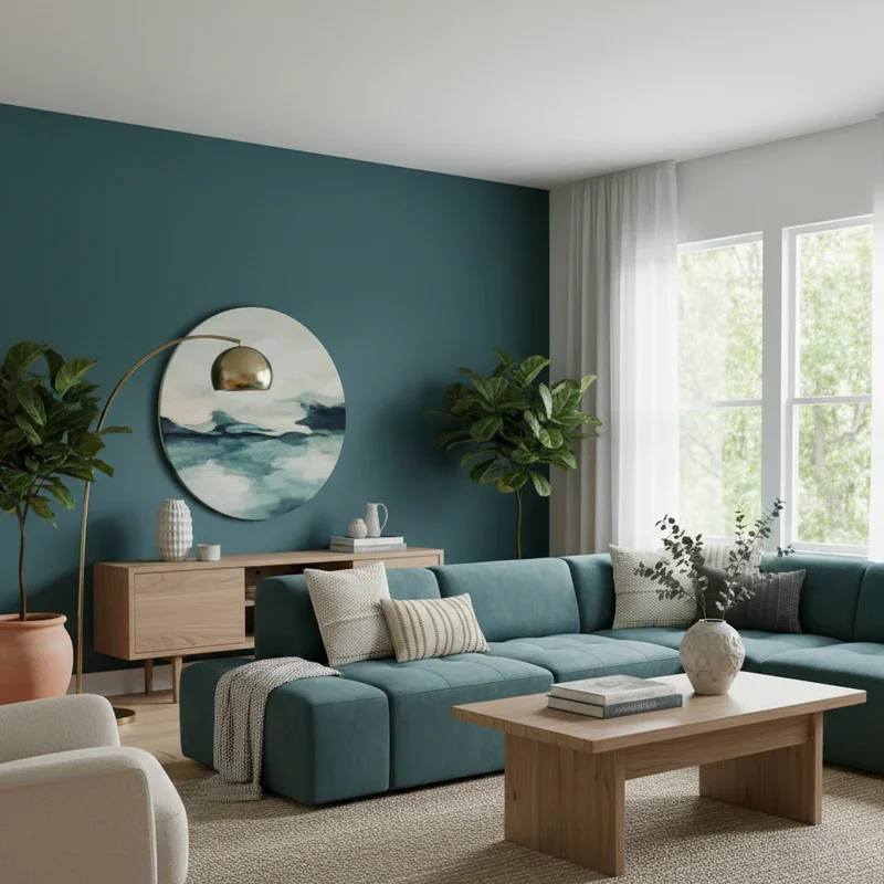 16 Teal Living Room Ideas to Elevate Your Home Style