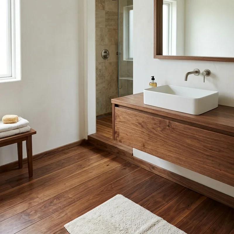 Walnut Bathroom Ideas