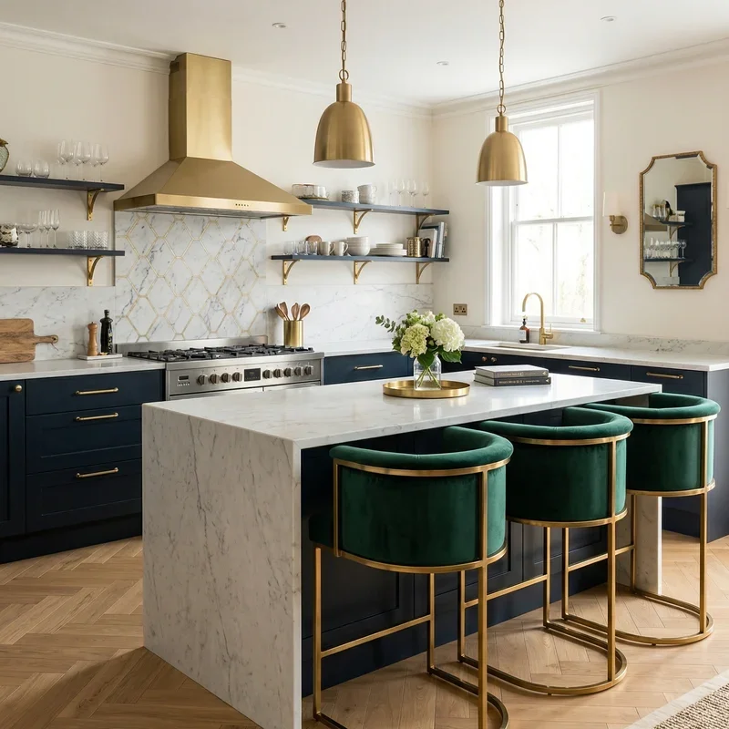 Glam Kitchen Ideas