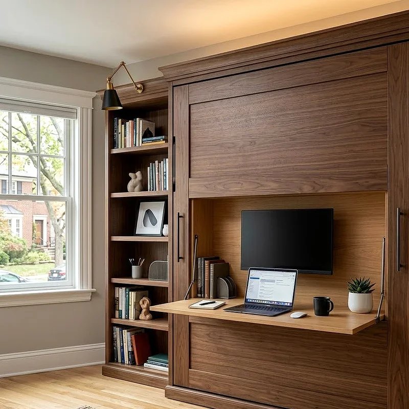Office with Murphy Bed Ideas