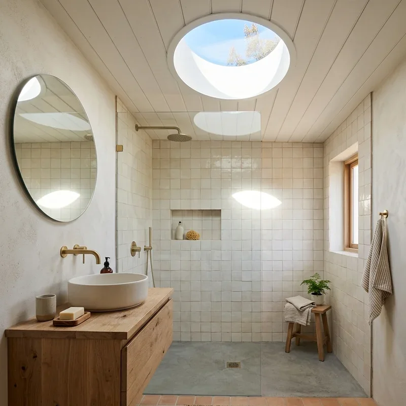 Low Ceiling Bathroom Ideas