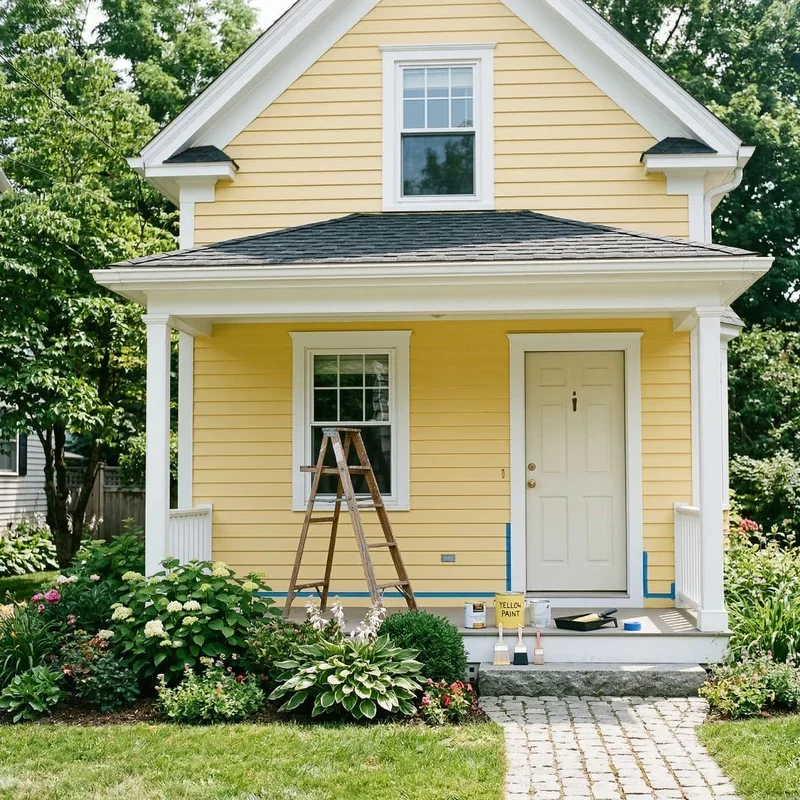 Yellow House Ideas