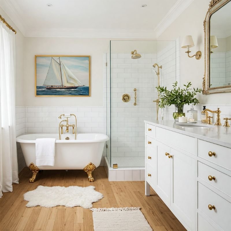 20 Preppy Bathroom Ideas You’ll Love