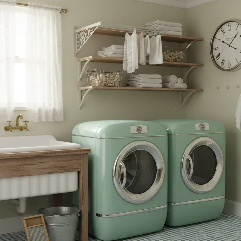 Vintage Laundry Room Ideas