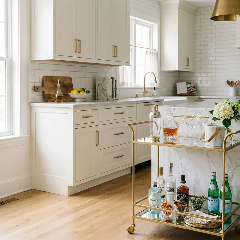 Glam Kitchen Ideas