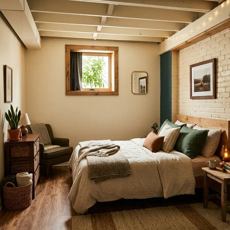 16 Cozy Basement Bedroom Ideas for Warm Inviting Spaces