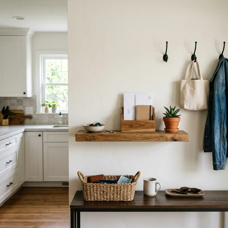 Kitchen Drop Zone Ideas