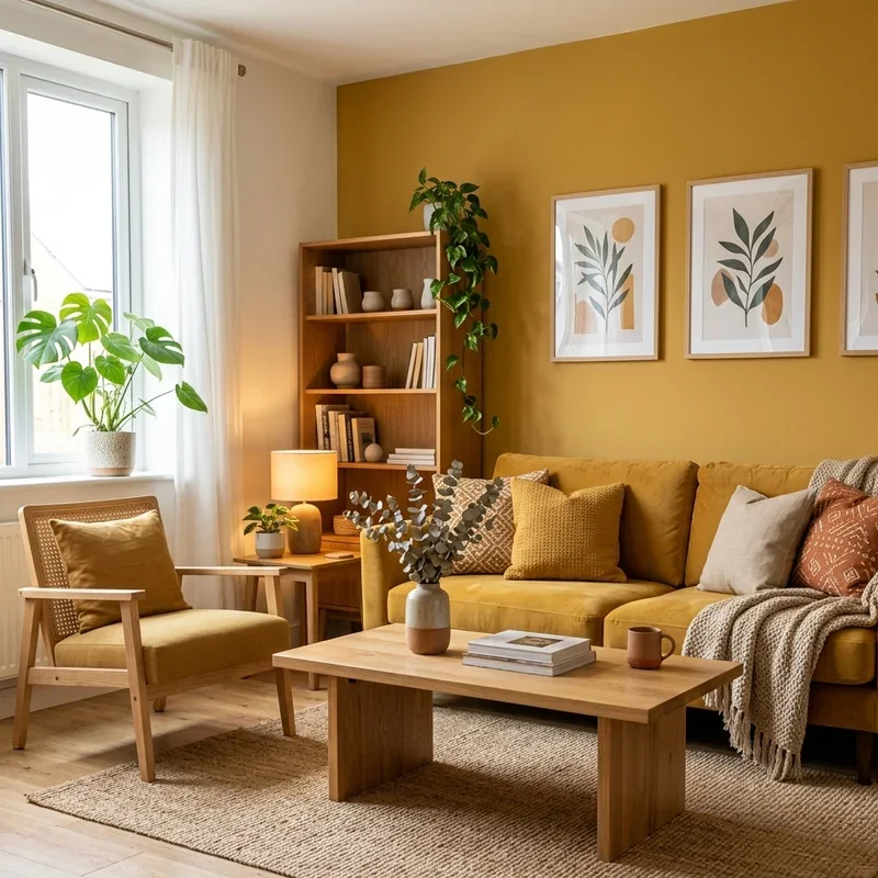 Mustard Living Room Ideas