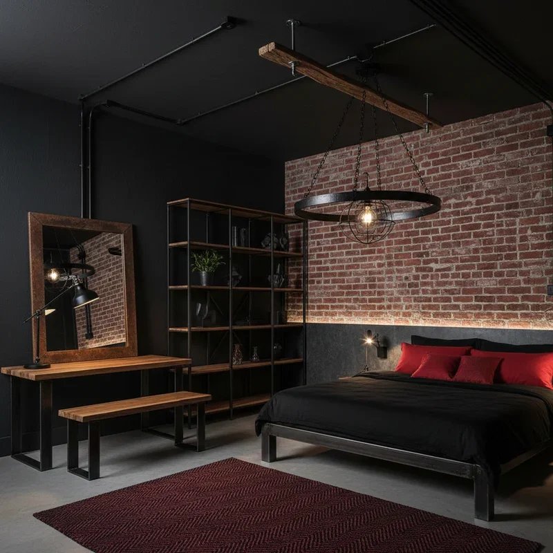 Black and Red Bedroom Ideas