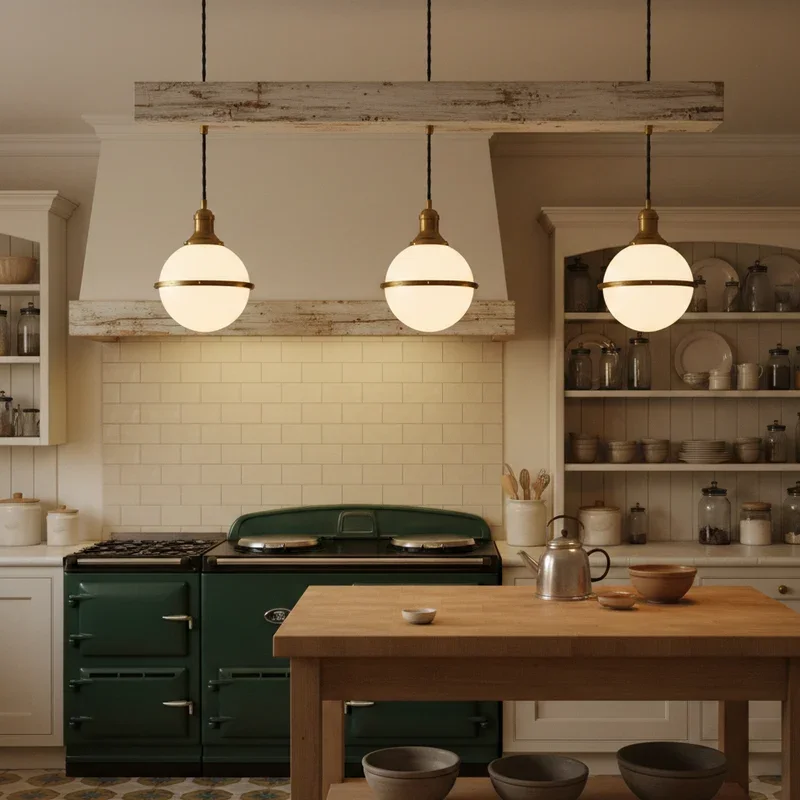 Vintage Kitchen Lighting Ideas