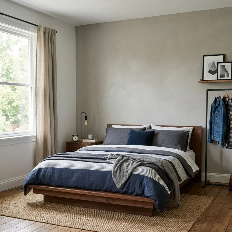 Men's Bachelor Bedroom Ideas