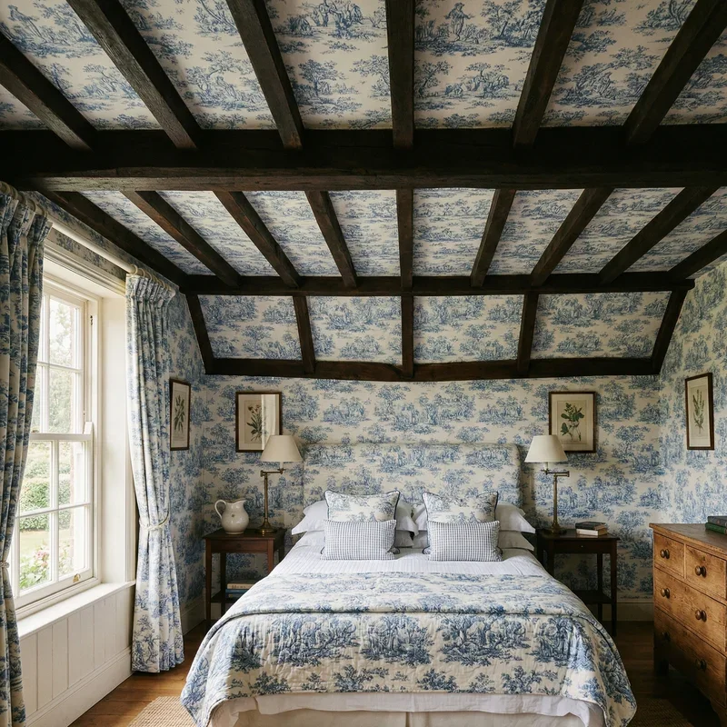 Toile Bedroom Ideas