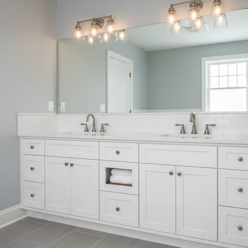 White Bathroom Vanity Ideas