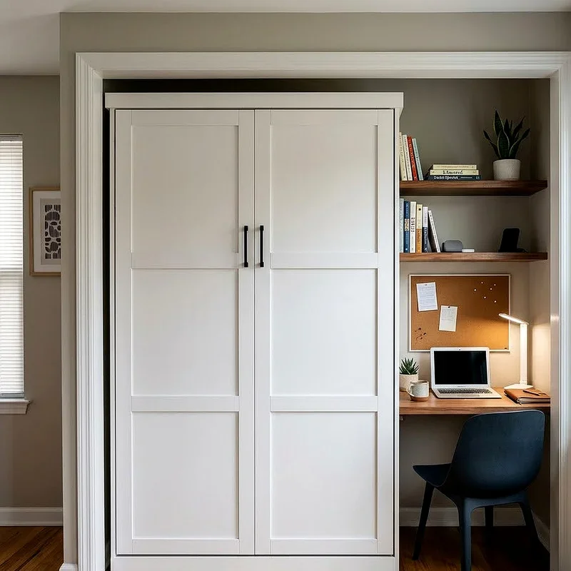 Office with Murphy Bed Ideas