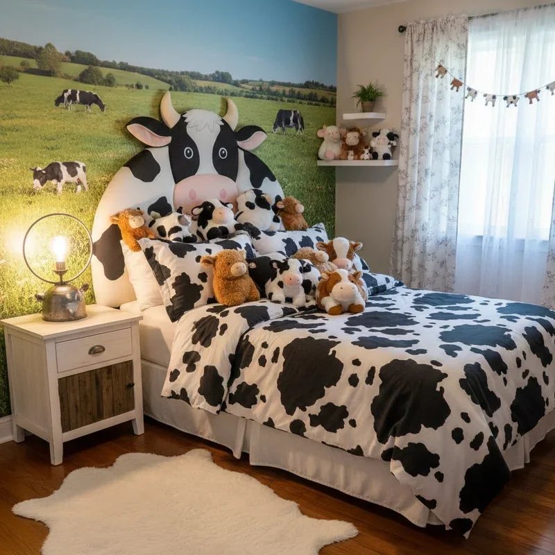 Cow Themed Bedroom Ideas