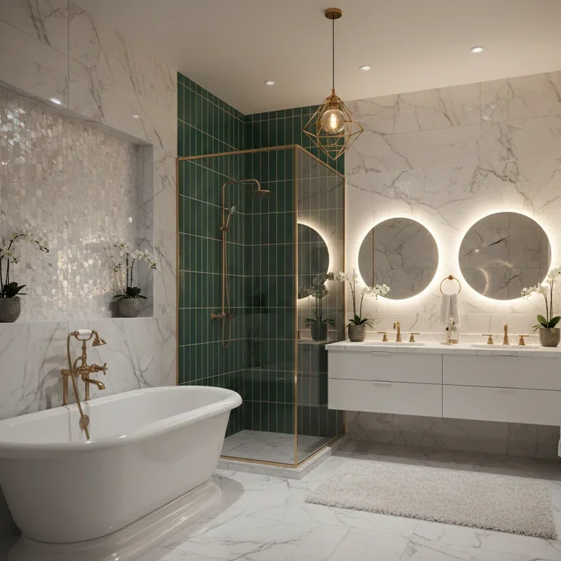 Glam Bathroom Ideas