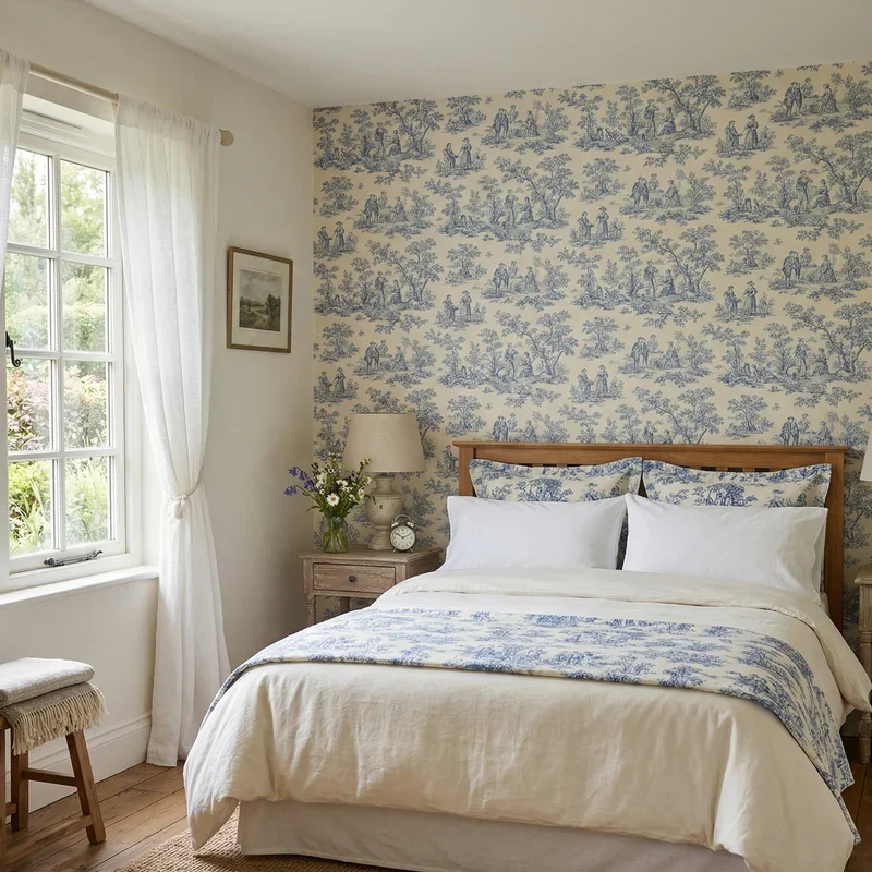 Toile Bedroom Ideas