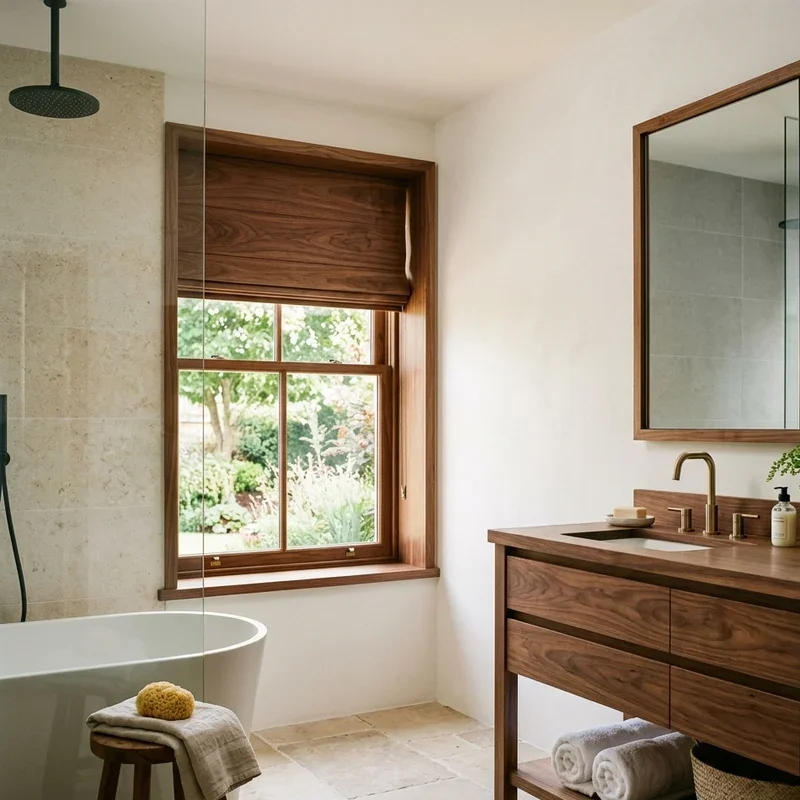 Walnut Bathroom Ideas