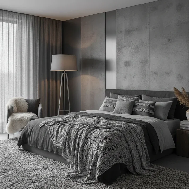 Black and Gray Room Ideas