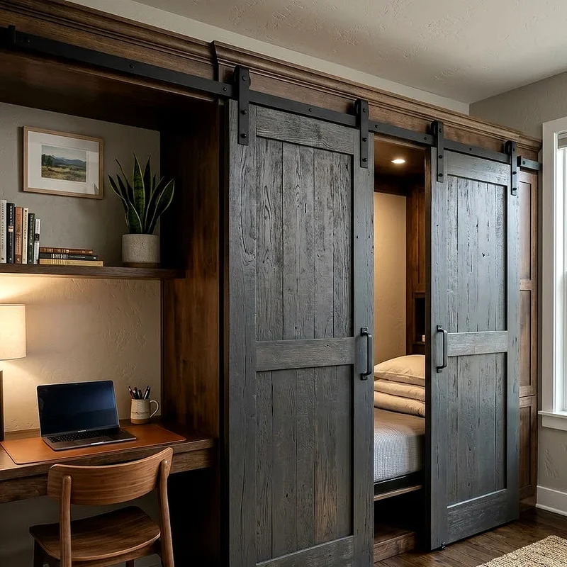 Office with Murphy Bed Ideas