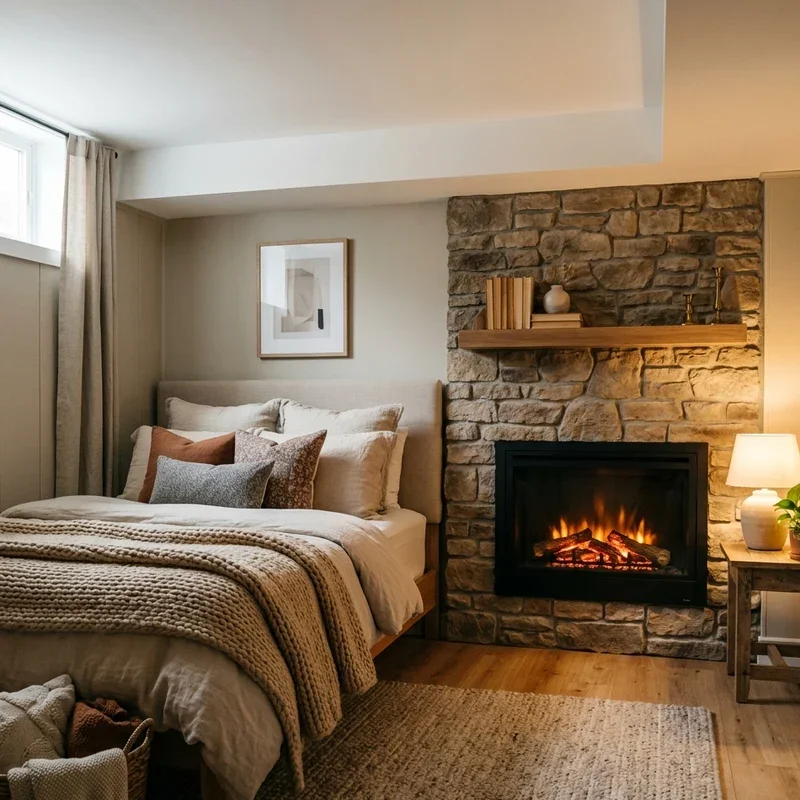 Cozy Basement Bedroom Ideas