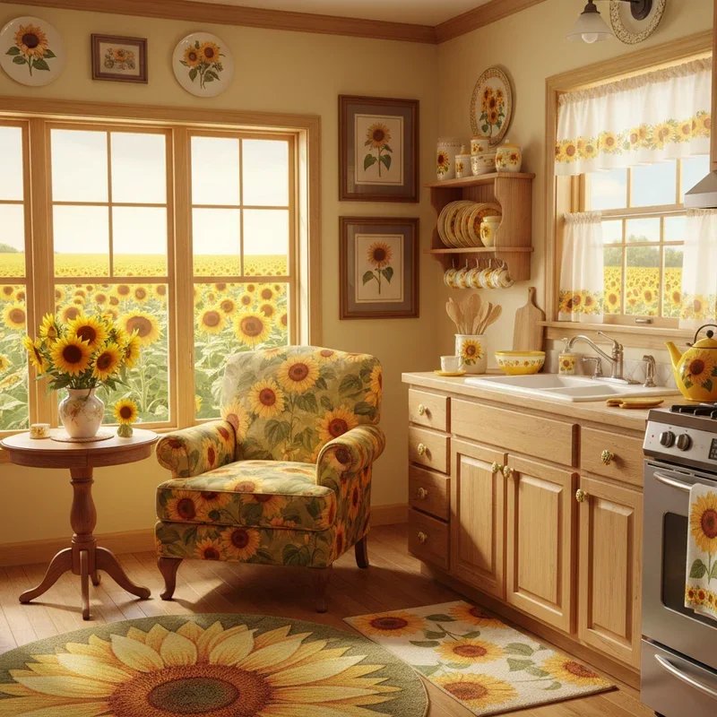 Sunflower Room Ideas