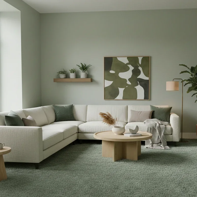 Green Carpet Living Room Ideas