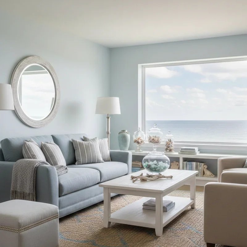 Light Blue and Grey Living Room Ideas