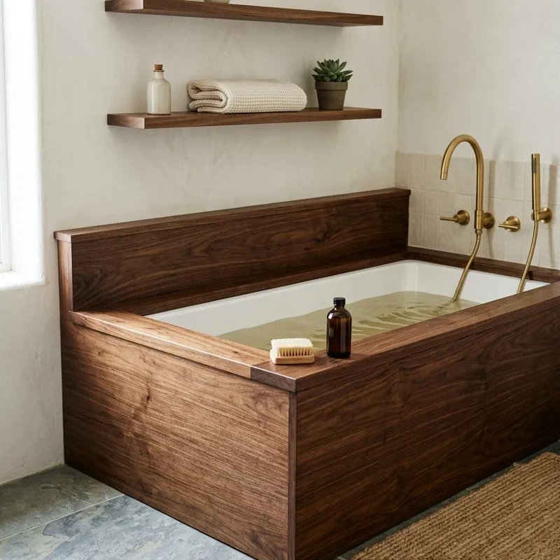 Walnut Bathroom Ideas