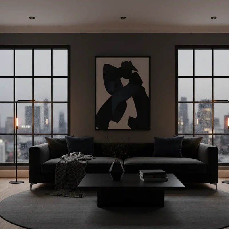 Dark Living Room Ideas