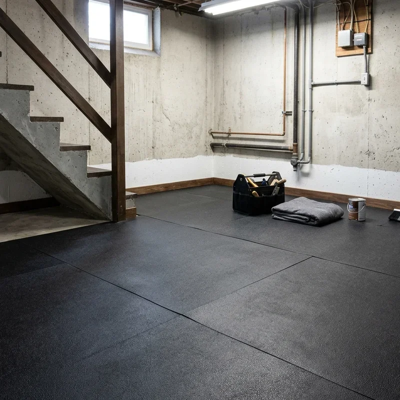 Inexpensive Basement Floor Ideas