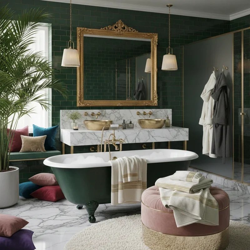 Glam Bathroom Ideas